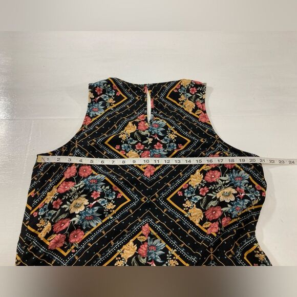 Maurices Dress Women’s L Floral Sleeveless Midi Cottagecore Bohemian - Picture 10 of 12